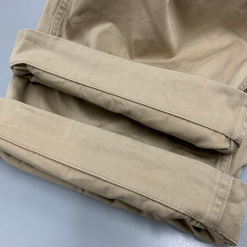 【中古品】【メンズ】 GRAPHPAPER グラフペーパー GM223-40144B SUVIN CHINO WIDE STRAIGHT PANTS スビン チノ ワイド ストレート パンツ ズボン ボトムス 151-260620-ya-11-izu サイズ：2 カラー：ベージュ 万代Net店