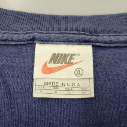【中古品】【メンズ】 OLD NIKE オールドナイキ SPORTS&FITNESS SS TEE 半袖Tシャツ USA製 146-260801-as-22-izu サイズ：XL カラー：ネイビー 万代Net店