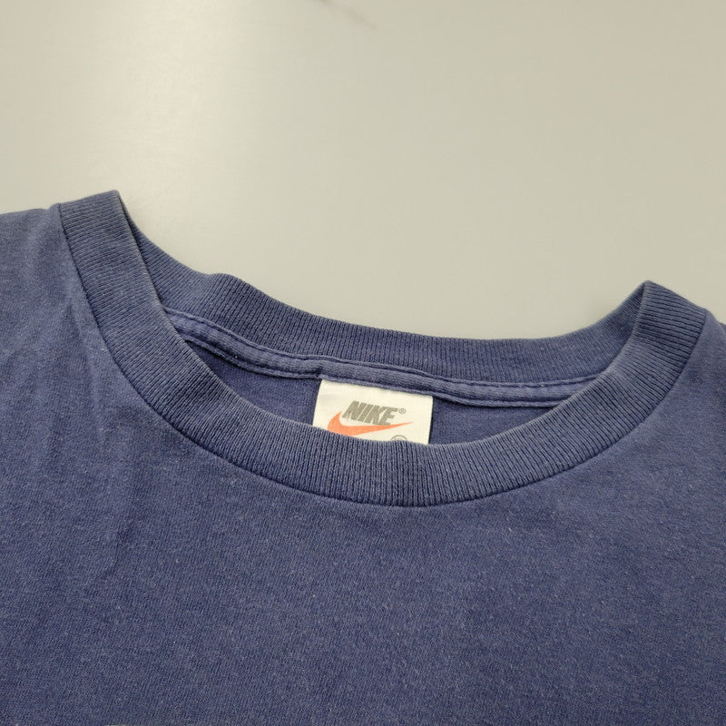 【中古品】【メンズ】 OLD NIKE オールドナイキ SPORTS&FITNESS SS TEE 半袖Tシャツ USA製 146-260801-as-22-izu サイズ：XL カラー：ネイビー 万代Net店