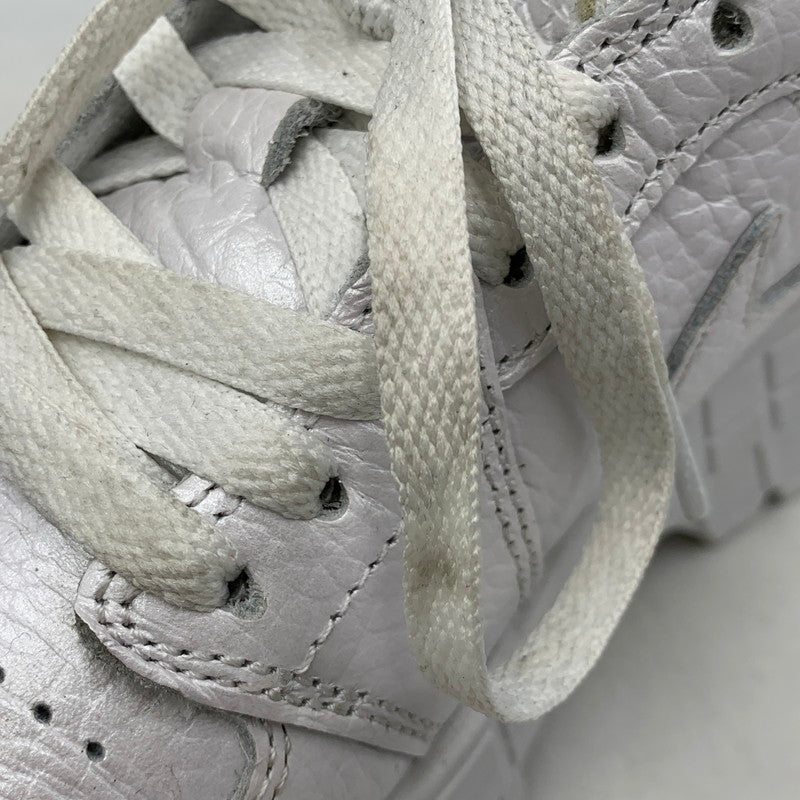 【中古品】【レディース】 NIKE ナイキ HF3184-100 WOMEN'S AIR JORDAN ウィメンズ エア ジョーダン 1 BROOKLYN LOW ブルックリン ロー スニーカー シューズ 靴 166-260620-ya-12-izu サイズ：24cm カラー：WHITE/METALLIC SILVER 万代Net店