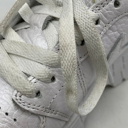 【中古品】【レディース】 NIKE ナイキ HF3184-100 WOMEN'S AIR JORDAN ウィメンズ エア ジョーダン 1 BROOKLYN LOW ブルックリン ロー スニーカー シューズ 靴 166-260620-ya-12-izu サイズ：24cm カラー：WHITE/METALLIC SILVER 万代Net店