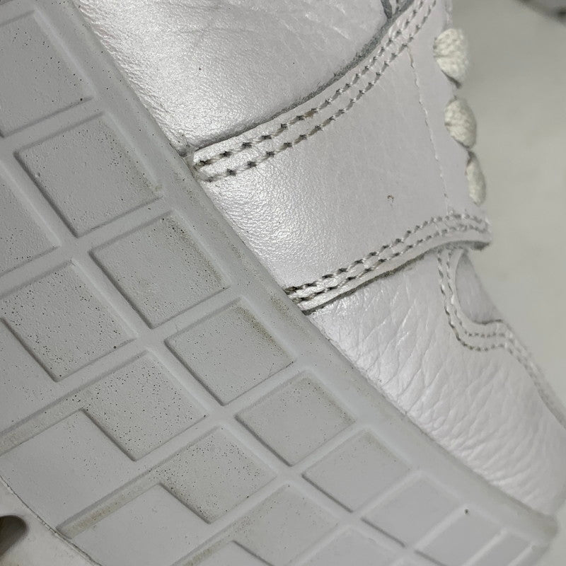 【中古品】【レディース】 NIKE ナイキ HF3184-100 WOMEN'S AIR JORDAN ウィメンズ エア ジョーダン 1 BROOKLYN LOW ブルックリン ロー スニーカー シューズ 靴 166-260620-ya-12-izu サイズ：24cm カラー：WHITE/METALLIC SILVER 万代Net店