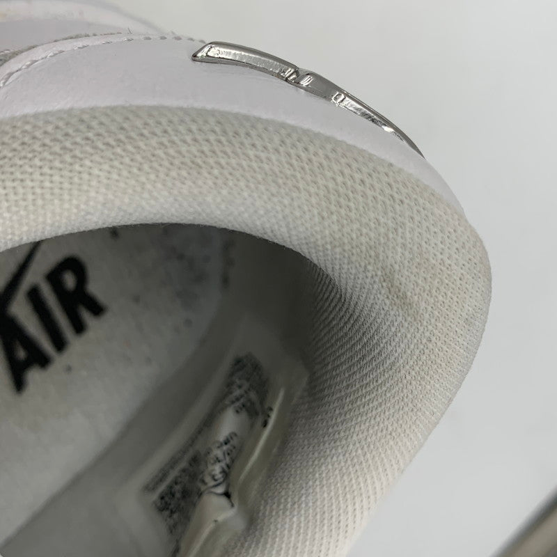 【中古品】【レディース】 NIKE ナイキ HF3184-100 WOMEN'S AIR JORDAN ウィメンズ エア ジョーダン 1 BROOKLYN LOW ブルックリン ロー スニーカー シューズ 靴 166-260620-ya-12-izu サイズ：24cm カラー：WHITE/METALLIC SILVER 万代Net店