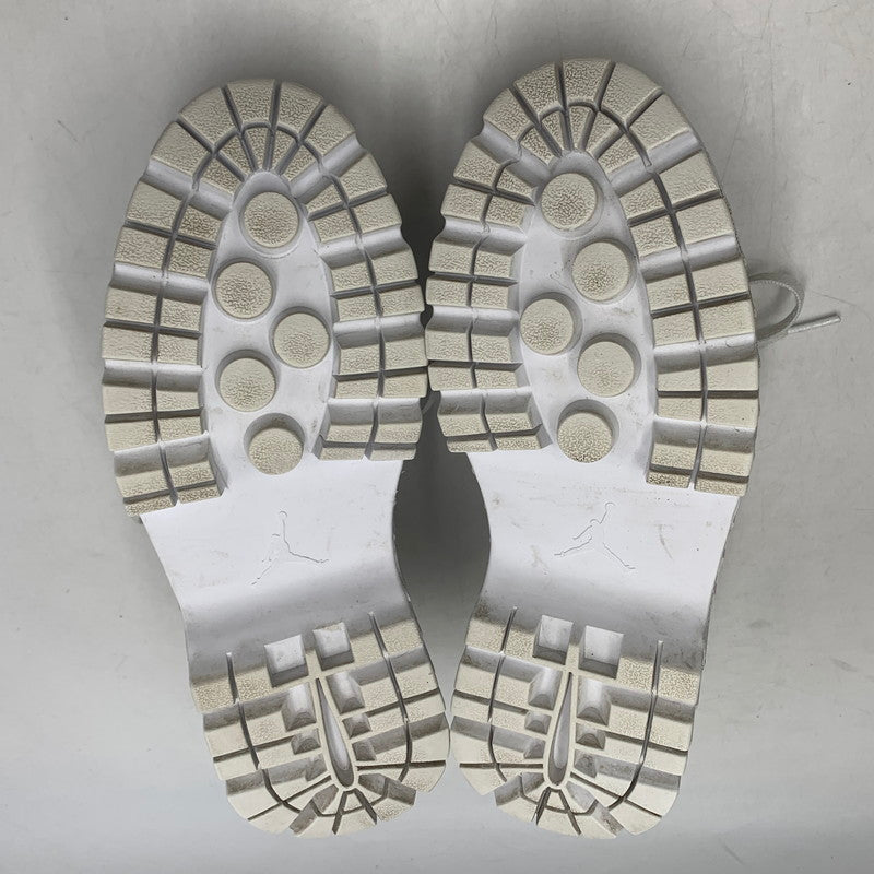 【中古品】【レディース】 NIKE ナイキ HF3184-100 WOMEN'S AIR JORDAN ウィメンズ エア ジョーダン 1 BROOKLYN LOW ブルックリン ロー スニーカー シューズ 靴 166-260620-ya-12-izu サイズ：24cm カラー：WHITE/METALLIC SILVER 万代Net店