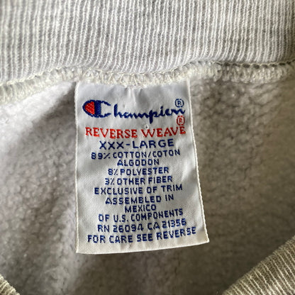 【中古品】【メンズ】 CHAMPION チャンピオン メキシコ製 90’S DUQUESNE REVERSE WEAVE SWEAT SHIRT デュケイン リバースウィーブ スウェット シャツ トップス 長袖 146-260623-ya-08-izu サイズ：XXXL カラー：アッシュグレー 万代Net店