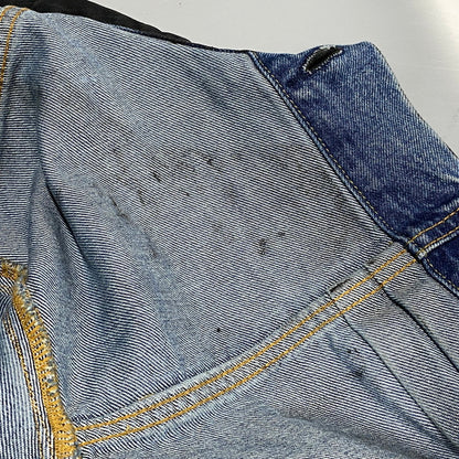 【中古品】【メンズ】 BIOTOP ビオトープ × LEVI'S リーバイス COATING TYPE1 TRUCKER JACKET PC9-007X6-0000 コーティング タイプ1 トラッカージャケット 140-260623-as-12-izu サイズ：XL カラー：ブラック 万代Net店