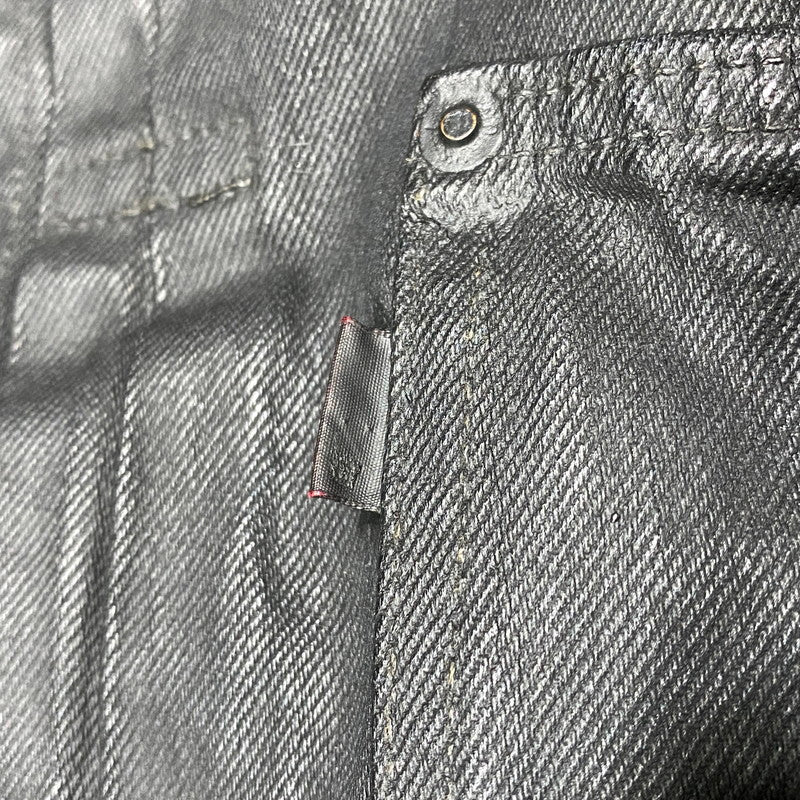 【中古品】【メンズ】 BIOTOP ビオトープ × LEVI'S リーバイス COATING TYPE1 TRUCKER JACKET PC9-007X6-0000 コーティング タイプ1 トラッカージャケット 140-260623-as-12-izu サイズ：XL カラー：ブラック 万代Net店