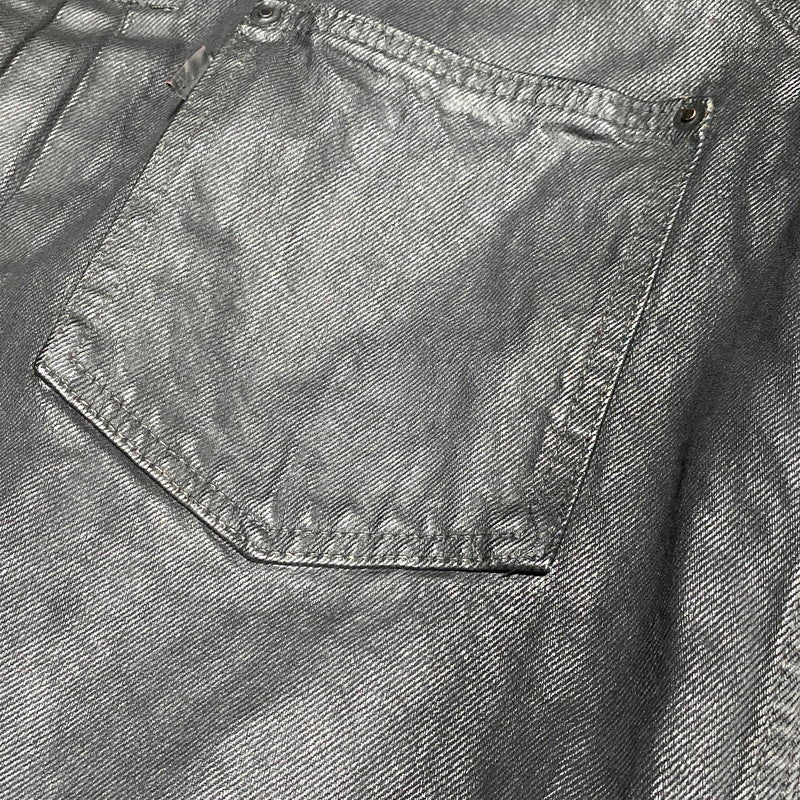 【中古品】【メンズ】 BIOTOP ビオトープ × LEVI'S リーバイス COATING TYPE1 TRUCKER JACKET PC9-007X6-0000 コーティング タイプ1 トラッカージャケット 140-260623-as-12-izu サイズ：XL カラー：ブラック 万代Net店