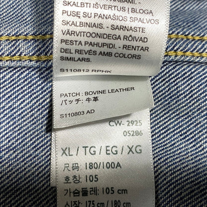 【中古品】【メンズ】 BIOTOP ビオトープ × LEVI'S リーバイス COATING TYPE1 TRUCKER JACKET PC9-007X6-0000 コーティング タイプ1 トラッカージャケット 140-260623-as-12-izu サイズ：XL カラー：ブラック 万代Net店