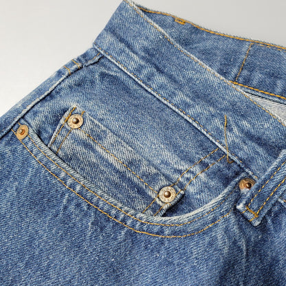 【中古品】【メンズ】 Levi's リーバイス 501 DENIM PANTS 501-0115 デニムパンツ 刻印532 ジーンズ 157-260623-as-04-izu サイズ：38×30 カラー：インディゴ 万代Net店