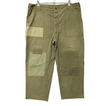 【中古品】【メンズ】 BOW WOW バウワウ M47 HBT BAKER PANTS ベイカー パンツ ボトムス ズボン 151-260622-cs-18-izu サイズ：XXXL カラー：カーキ 万代Net店