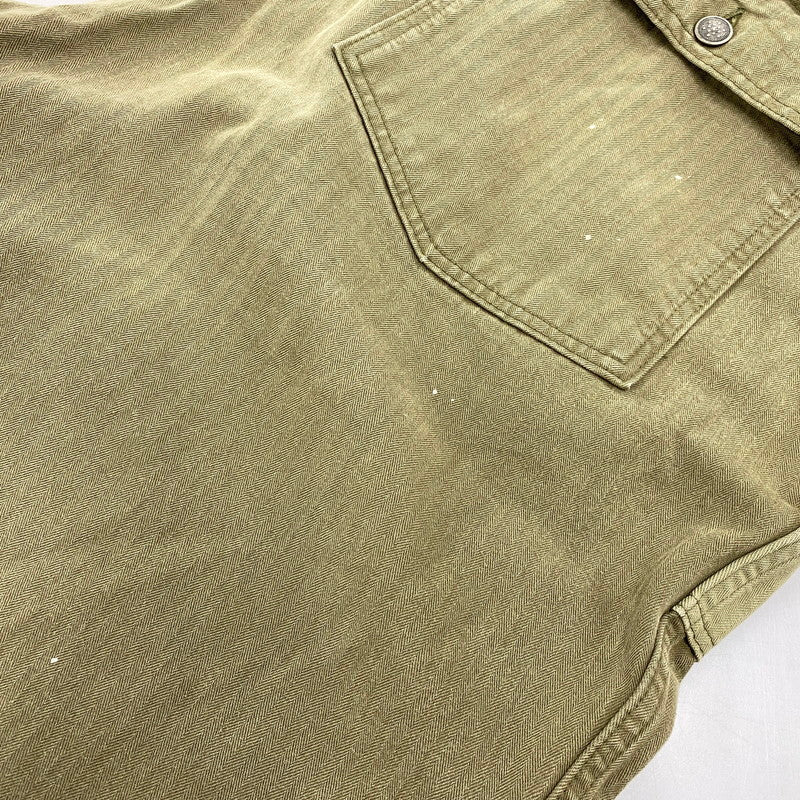 【中古品】【メンズ】 BOW WOW バウワウ M47 HBT BAKER PANTS ベイカー パンツ ボトムス ズボン 151-260622-cs-18-izu サイズ：XXXL カラー：カーキ 万代Net店