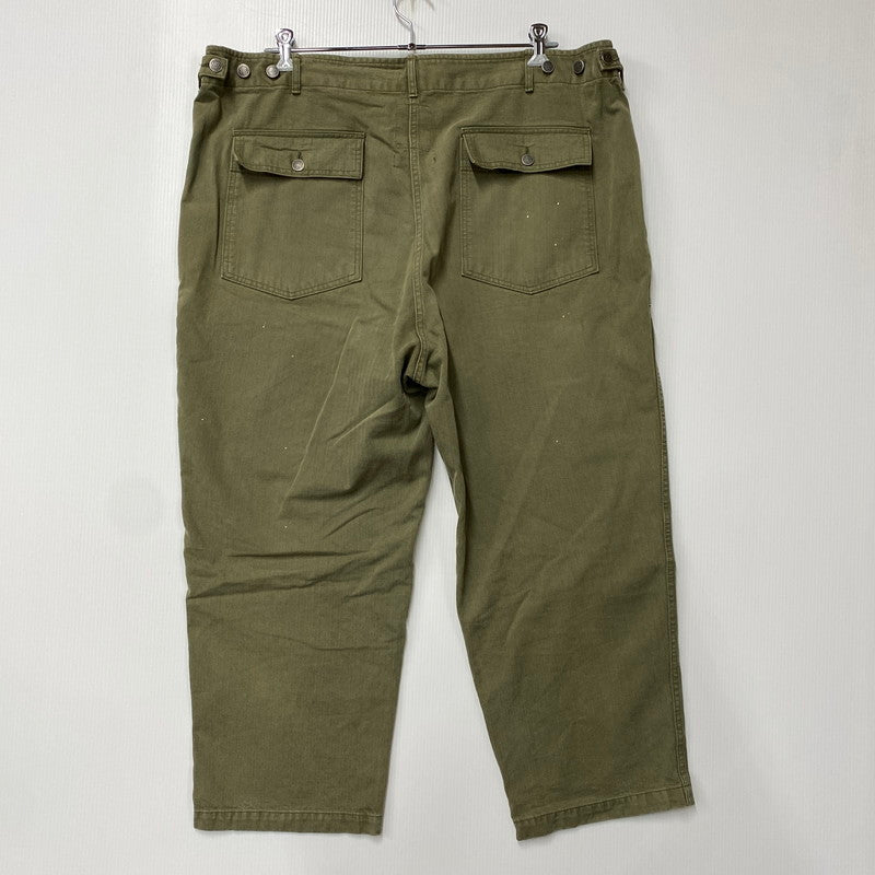 【中古品】【メンズ】 BOW WOW バウワウ M47 HBT BAKER PANTS ベイカー パンツ ボトムス ズボン 151-260622-cs-18-izu サイズ：XXXL カラー：カーキ 万代Net店