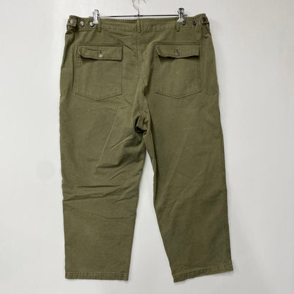 【中古品】【メンズ】 BOW WOW バウワウ M47 HBT BAKER PANTS ベイカー パンツ ボトムス ズボン 151-260622-cs-18-izu サイズ：XXXL カラー：カーキ 万代Net店