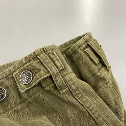 【中古品】【メンズ】 BOW WOW バウワウ M47 HBT BAKER PANTS ベイカー パンツ ボトムス ズボン 151-260622-cs-18-izu サイズ：XXXL カラー：カーキ 万代Net店