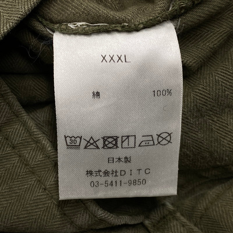 【中古品】【メンズ】 BOW WOW バウワウ M47 HBT BAKER PANTS ベイカー パンツ ボトムス ズボン 151-260622-cs-18-izu サイズ：XXXL カラー：カーキ 万代Net店