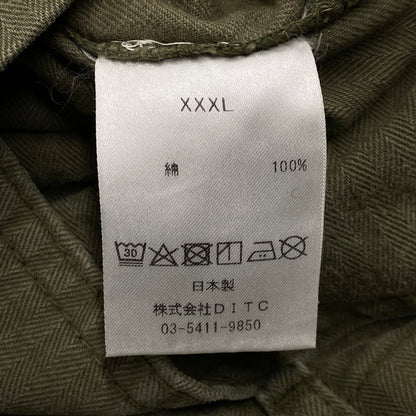 【中古品】【メンズ】 BOW WOW バウワウ M47 HBT BAKER PANTS ベイカー パンツ ボトムス ズボン 151-260622-cs-18-izu サイズ：XXXL カラー：カーキ 万代Net店