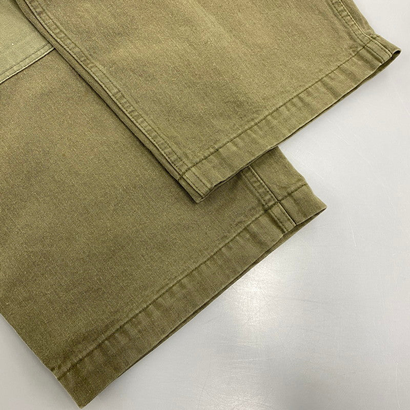 【中古品】【メンズ】 BOW WOW バウワウ M47 HBT BAKER PANTS ベイカー パンツ ボトムス ズボン 151-260622-cs-18-izu サイズ：XXXL カラー：カーキ 万代Net店