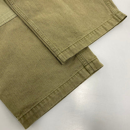 【中古品】【メンズ】 BOW WOW バウワウ M47 HBT BAKER PANTS ベイカー パンツ ボトムス ズボン 151-260622-cs-18-izu サイズ：XXXL カラー：カーキ 万代Net店