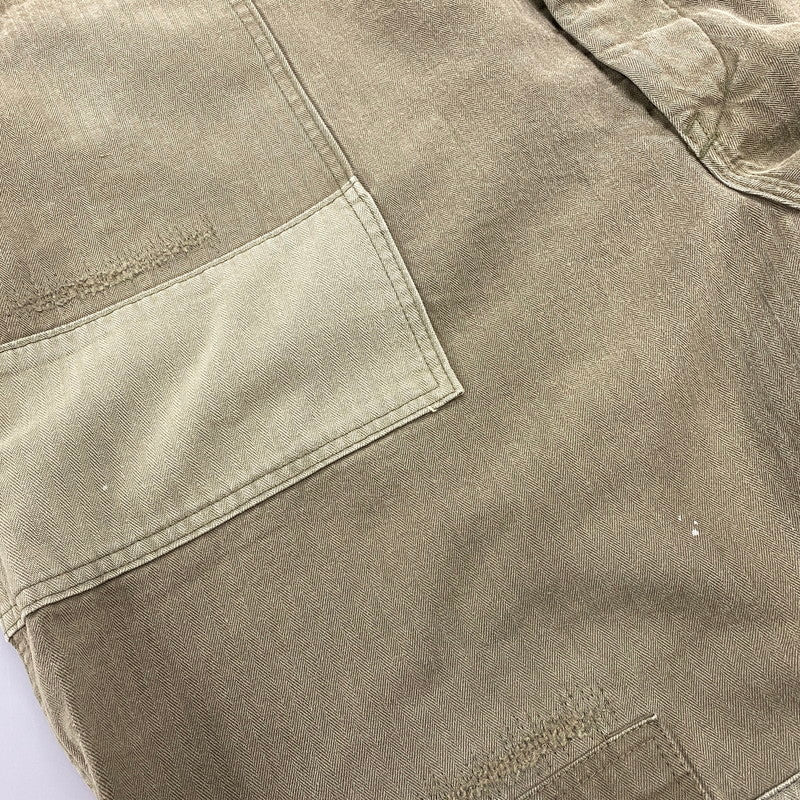 【中古品】【メンズ】 BOW WOW バウワウ M47 HBT BAKER PANTS ベイカー パンツ ボトムス ズボン 151-260622-cs-18-izu サイズ：XXXL カラー：カーキ 万代Net店