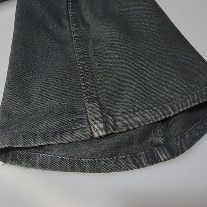【中古品】【メンズ】 Levi's リーバイス 42TALON SMALL E 646 FLARE DENIM PANTS フレアデニムパンツ 刻印8 USA製 不均等V ジーンズ 157-260623-as-03-izu カラー：ブラック 万代Net店