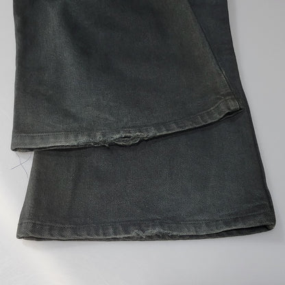 【中古品】【メンズ】 Levi's リーバイス 42TALON SMALL E 646 FLARE DENIM PANTS フレアデニムパンツ 刻印8 USA製 不均等V ジーンズ 157-260623-as-03-izu カラー：ブラック 万代Net店