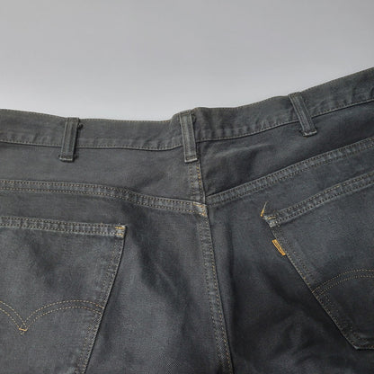 【中古品】【メンズ】 Levi's リーバイス 42TALON SMALL E 646 FLARE DENIM PANTS フレアデニムパンツ 刻印8 USA製 不均等V ジーンズ 157-260623-as-03-izu カラー：ブラック 万代Net店