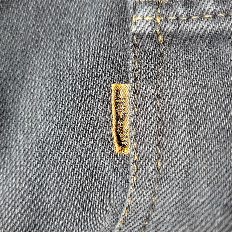 【中古品】【メンズ】 Levi's リーバイス 42TALON SMALL E 646 FLARE DENIM PANTS フレアデニムパンツ 刻印8 USA製 不均等V ジーンズ 157-260623-as-03-izu カラー：ブラック 万代Net店