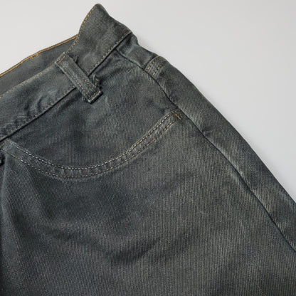 【中古品】【メンズ】 Levi's リーバイス 42TALON SMALL E 646 FLARE DENIM PANTS フレアデニムパンツ 刻印8 USA製 不均等V ジーンズ 157-260623-as-03-izu カラー：ブラック 万代Net店