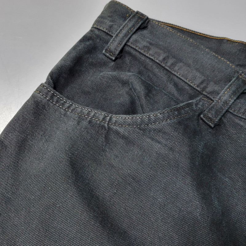 【中古品】【メンズ】 Levi's リーバイス 42TALON SMALL E 646 FLARE DENIM PANTS フレアデニムパンツ 刻印8 USA製 不均等V ジーンズ 157-260623-as-03-izu カラー：ブラック 万代Net店
