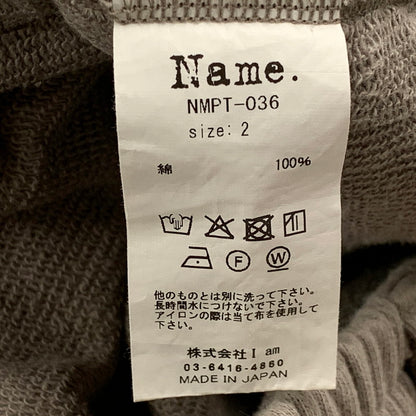 【中古品】【メンズ】 NAME. ネーム NMPT-036 BONDAGE SWEAT PANTS ボンデージ スウェット パンツ ズボン ボトムス 151-260620-ya-01-izu サイズ：2 カラー：ベージュ 万代Net店