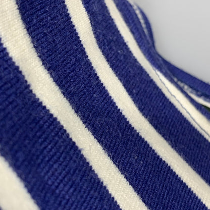 【中古品】【メンズ】 OUTIL ウティ BASQUE SHIRT バスク シャツ トップス 141-260630-kh-15-izu サイズ：3 カラー：ブルー×ホワイト 万代Net店