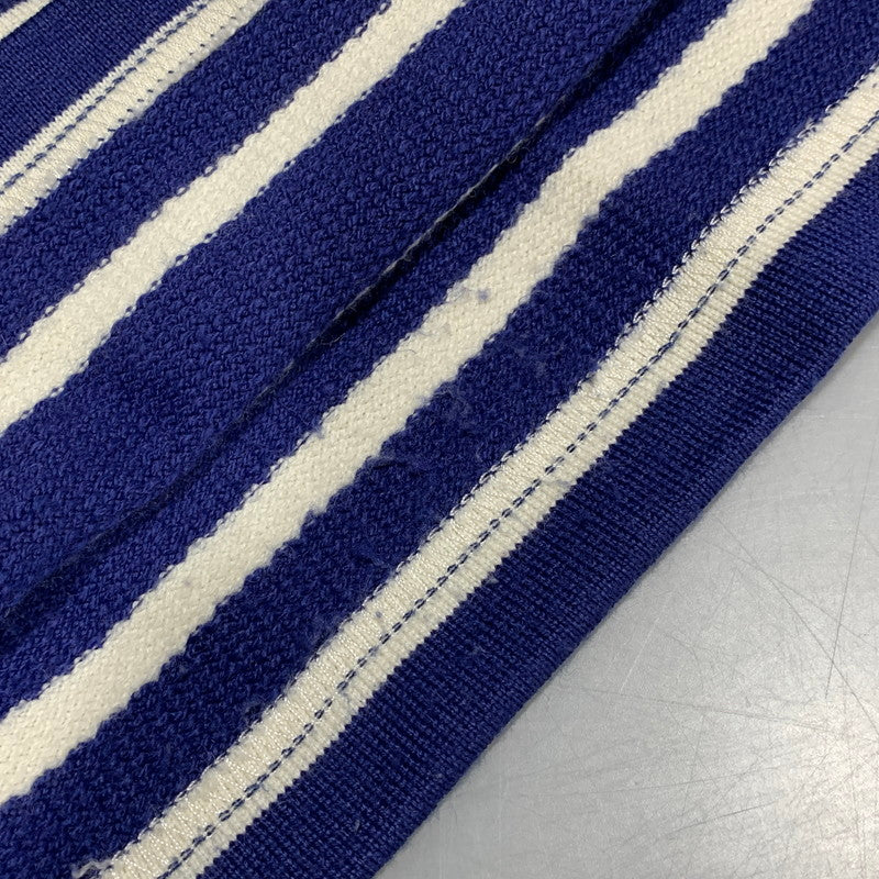 【中古品】【メンズ】 OUTIL ウティ BASQUE SHIRT バスク シャツ トップス 141-260630-kh-15-izu サイズ：3 カラー：ブルー×ホワイト 万代Net店