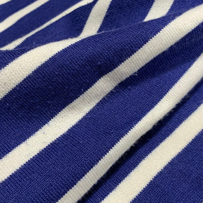 【中古品】【メンズ】 OUTIL ウティ BASQUE SHIRT バスク シャツ トップス 141-260630-kh-15-izu サイズ：3 カラー：ブルー×ホワイト 万代Net店