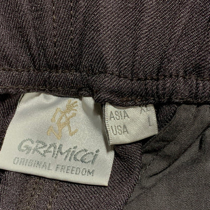 【中古品】【メンズ】 GRAMICCI グラミチ GMP5-FJP003 WOOL LIKE WIDE TAPERED PANT ウール ライク ワイド テーパード パンツ ボトムス ズボン 155-260629-cs-13-izu サイズ：XL カラー：チャコール 万代Net店