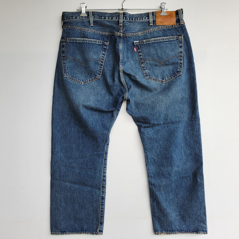 【中古品】【メンズ】 LEVI'S PREMIUM リーバイス プレミアム 501 DENIM PANTS PC9-A9517-0002 デニムパンツ JOURNAL STANDARD別注 セルビッチ ジーンズ 158-260623-as-21-izu サイズ：40×26 カラー：インディゴ 万代Net店