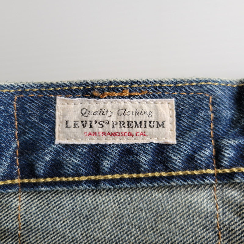 【中古品】【メンズ】 LEVI'S PREMIUM リーバイス プレミアム 501 DENIM PANTS PC9-A9517-0002 デニムパンツ JOURNAL STANDARD別注 セルビッチ ジーンズ 158-260623-as-21-izu サイズ：40×26 カラー：インディゴ 万代Net店