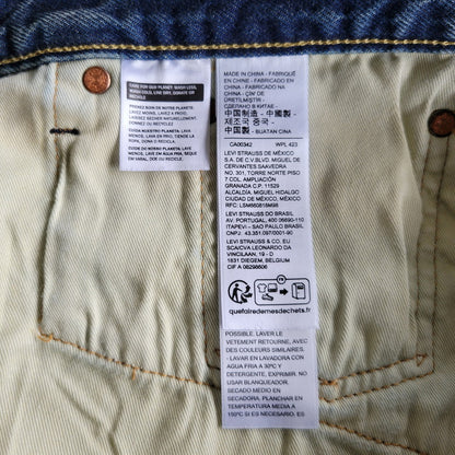【中古品】【メンズ】 LEVI'S PREMIUM リーバイス プレミアム 501 DENIM PANTS PC9-A9517-0002 デニムパンツ JOURNAL STANDARD別注 セルビッチ ジーンズ 158-260623-as-21-izu サイズ：40×26 カラー：インディゴ 万代Net店