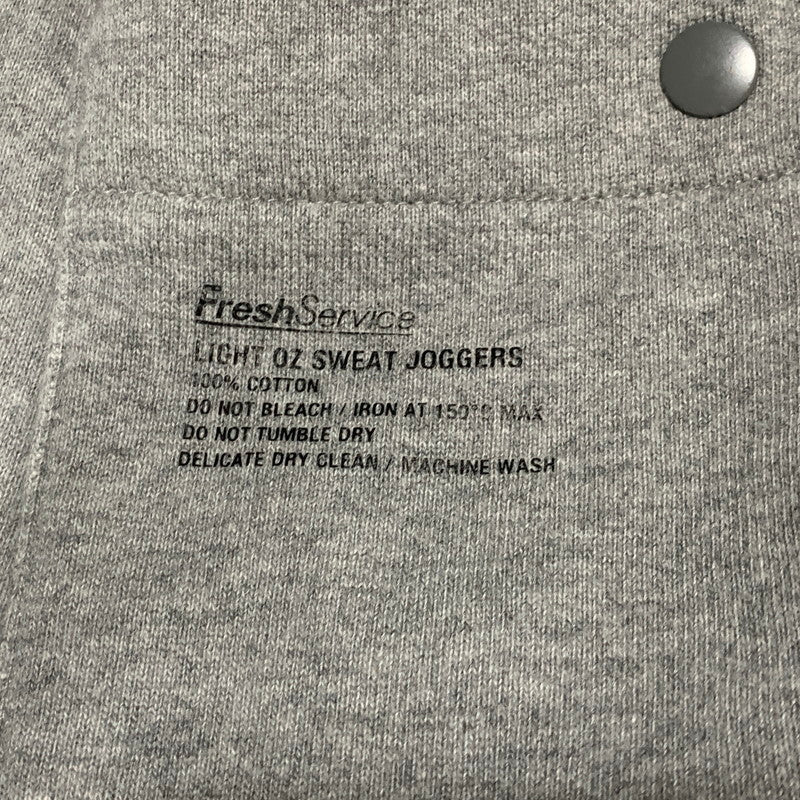 【中古品】【メンズ】 FRESHSERVICE フレッシュサービス FSW-23-SW_150 LIGHT OZ SWEAT JOGGERS ライトオンス スウェット ジョガー パンツ ボトムス ズボン 151-260629-cs-14-izu サイズ：L カラー：グレー 万代Net店