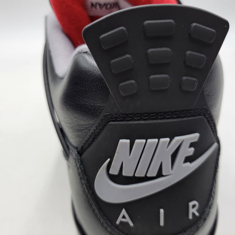 【中古品】【メンズ】 NIKE ナイキ AIR JORDAN 4 RETRO FV5029-006 エア ジョーダン 4 レトロ スニーカー シューズ 靴 160-260623-as-20-izu サイズ：30cm カラー：BLACK/FIRE RED-CEMENT GREY 万代Net店