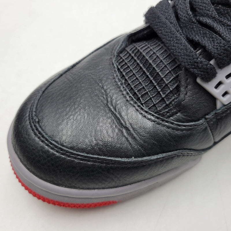 【中古品】【メンズ】 NIKE ナイキ AIR JORDAN 4 RETRO FV5029-006 エア ジョーダン 4 レトロ スニーカー シューズ 靴 160-260623-as-20-izu サイズ：30cm カラー：BLACK/FIRE RED-CEMENT GREY 万代Net店