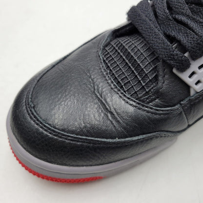 【中古品】【メンズ】 NIKE ナイキ AIR JORDAN 4 RETRO FV5029-006 エア ジョーダン 4 レトロ スニーカー シューズ 靴 160-260623-as-20-izu サイズ：30cm カラー：BLACK/FIRE RED-CEMENT GREY 万代Net店