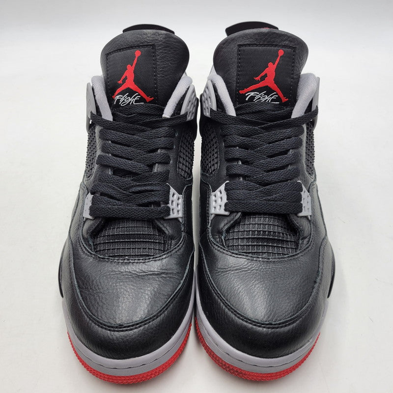 【中古品】【メンズ】 NIKE ナイキ AIR JORDAN 4 RETRO FV5029-006 エア ジョーダン 4 レトロ スニーカー シューズ 靴 160-260623-as-20-izu サイズ：30cm カラー：BLACK/FIRE RED-CEMENT GREY 万代Net店