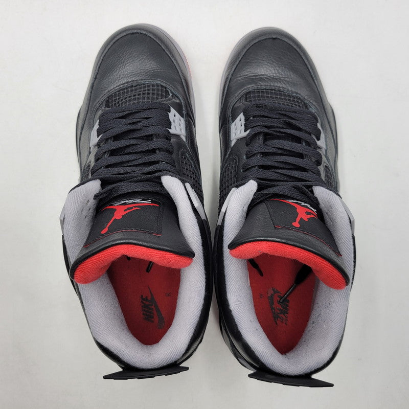 【中古品】【メンズ】 NIKE ナイキ AIR JORDAN 4 RETRO FV5029-006 エア ジョーダン 4 レトロ スニーカー シューズ 靴 160-260623-as-20-izu サイズ：30cm カラー：BLACK/FIRE RED-CEMENT GREY 万代Net店