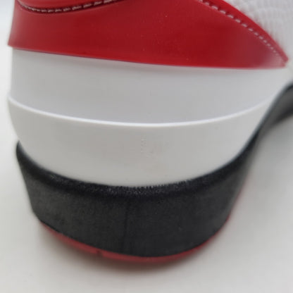 【中古品】【メンズ】 NIKE ナイキ AIR JORDAN 2 RETRO DX2454-106 エア ジョーダン 2 レトロ スニーカー シューズ 靴 160-260623-as-19-izu サイズ：30cm カラー：WHITE/VARSITY RED-BLACK 万代Net店