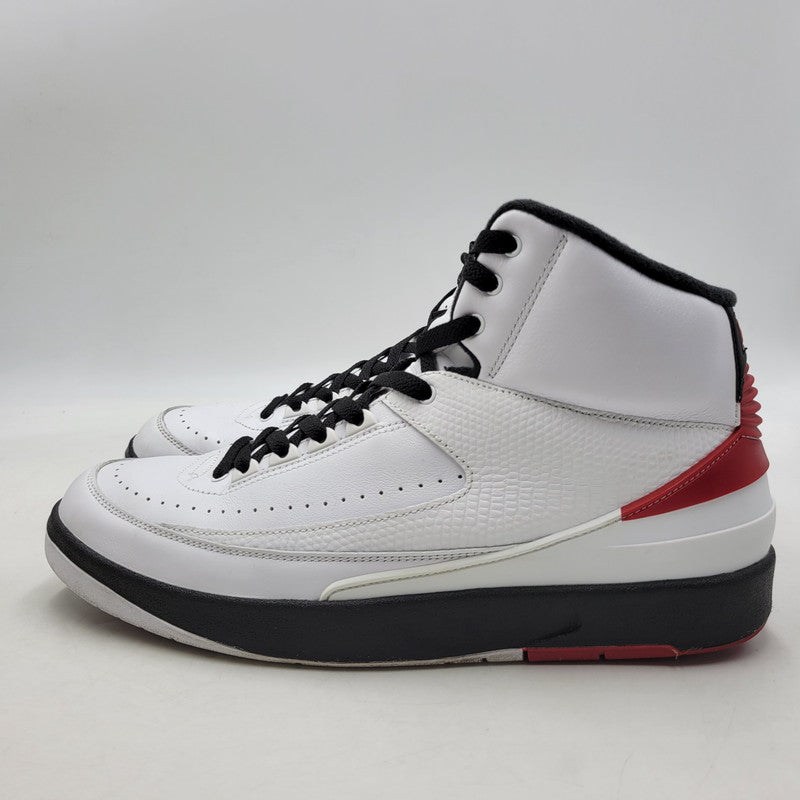 【中古品】【メンズ】 NIKE ナイキ AIR JORDAN 2 RETRO DX2454-106 エア ジョーダン 2 レトロ スニーカー シューズ 靴 160-260623-as-19-izu サイズ：30cm カラー：WHITE/VARSITY RED-BLACK 万代Net店