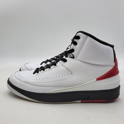 【中古品】【メンズ】 NIKE ナイキ AIR JORDAN 2 RETRO DX2454-106 エア ジョーダン 2 レトロ スニーカー シューズ 靴 160-260623-as-19-izu サイズ：30cm カラー：WHITE/VARSITY RED-BLACK 万代Net店