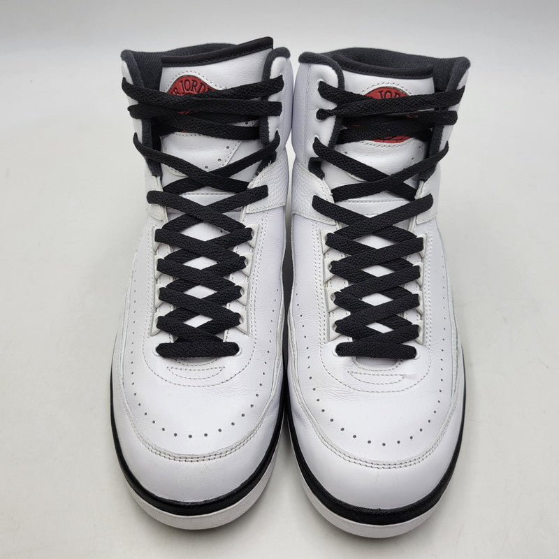 【中古品】【メンズ】 NIKE ナイキ AIR JORDAN 2 RETRO DX2454-106 エア ジョーダン 2 レトロ スニーカー シューズ 靴 160-260623-as-19-izu サイズ：30cm カラー：WHITE/VARSITY RED-BLACK 万代Net店