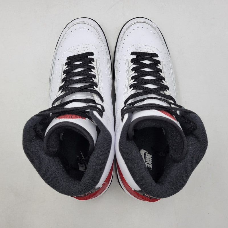 【中古品】【メンズ】 NIKE ナイキ AIR JORDAN 2 RETRO DX2454-106 エア ジョーダン 2 レトロ スニーカー シューズ 靴 160-260623-as-19-izu サイズ：30cm カラー：WHITE/VARSITY RED-BLACK 万代Net店
