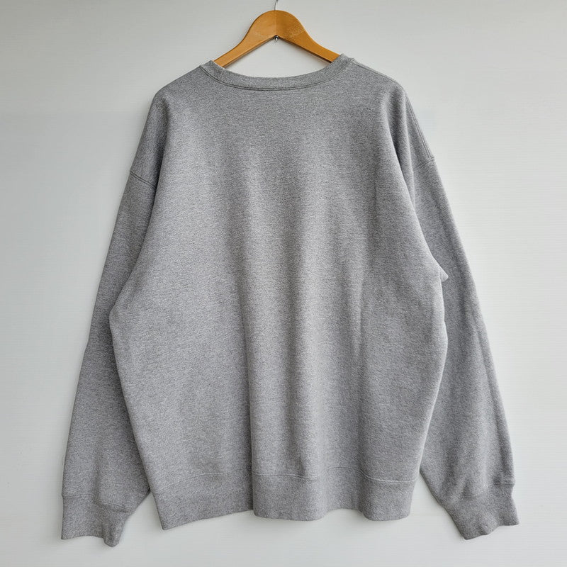 【中古品】【メンズ】 SUPREME シュプリーム 22FW BOX LOGO CREWNECK ボックス ロゴ クルーネック トップス 長袖 149-260623-ya-10-izu サイズ：XXL カラー：グレー 万代Net店